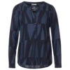 Street One Bamika Damen Langarm Bluse Deep Blue Printed Graphic Print 1 Street One Bamika Damen Langarm Bluse Deep Blue Printed Graphic Print -Wellensteyn Shop street one bamika grafic print bluse blau 21238