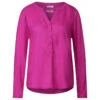 Street One Damen Langarm Bluse Bamika Bright Cozy Pink 1 Street One Damen Langarm Bluse Bamika Bright Cozy Pink -Wellensteyn Shop street one bamika solid rosa 15463