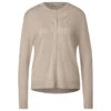 Street One Damen Strickjacke Basic Button Cardigan Sand Melange