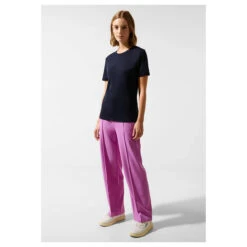 Street One Basic Interlock T-Shirt Deep Blue 10 Street One Basic Interlock T-Shirt Deep Blue -Wellensteyn Shop street one basic interlock shirt blau 11238 vorne