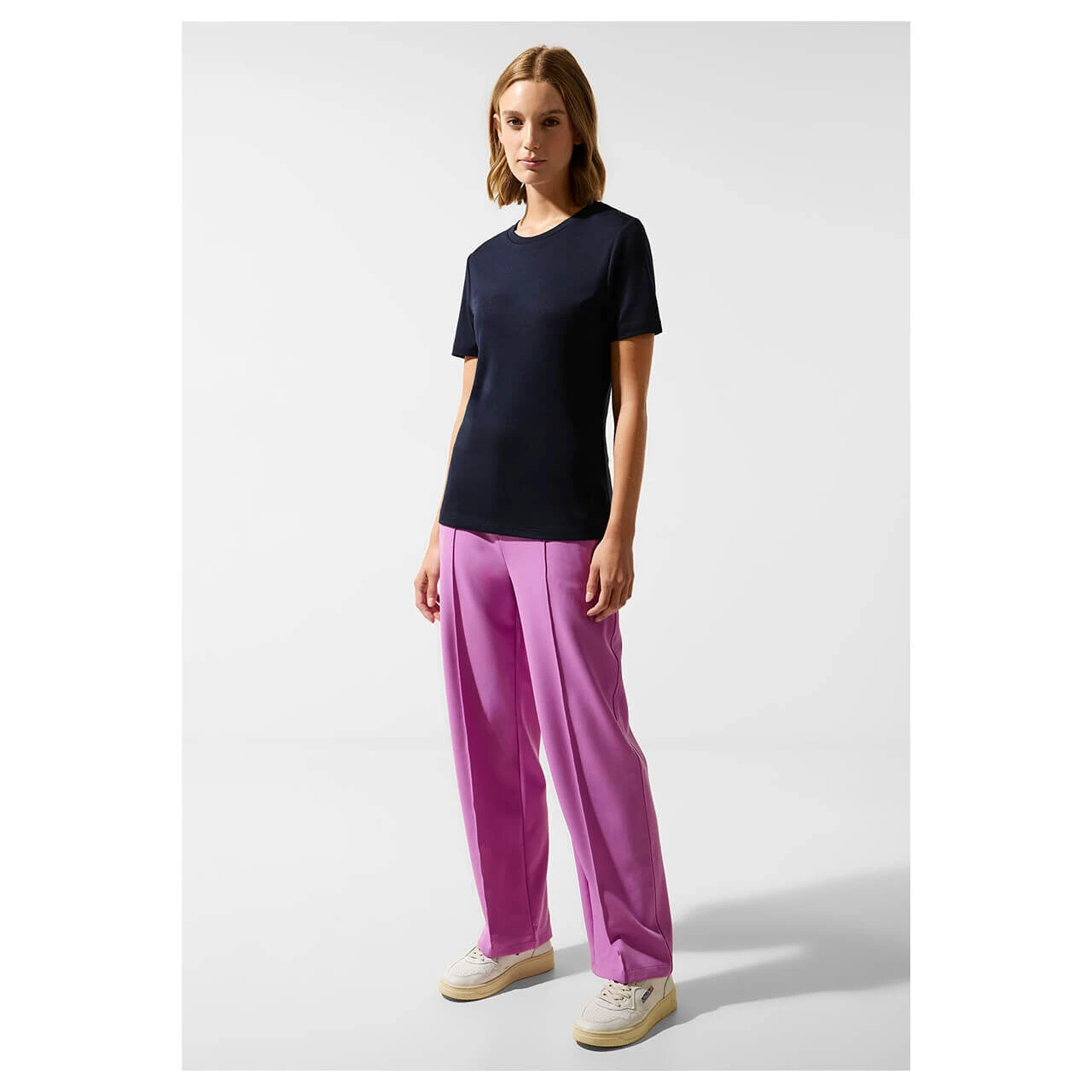 Street One Basic Interlock T-Shirt Deep Blue 6 Street One Basic Interlock T-Shirt Deep Blue – Bild 4