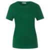 Street One Basic Interlock T-Shirt Gentle Green 1 Street One Basic Interlock T-Shirt Gentle Green -Wellensteyn Shop street one basic interlock shirt gruen 15245 ansicht