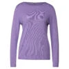 Street One Damen Pullover Basic U-Boat Sweater Shiny Lilac Melange 1 Street One Damen Pullover Basic U-Boat Sweater Shiny Lilac Melange -Wellensteyn Shop street one basic u boat sweater pullover violett 15153