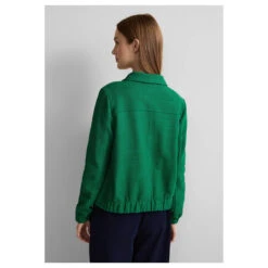 Street One Damen Shirtjacke Fresh Green 10 Street One Damen Shirtjacke Fresh Green -Wellensteyn Shop street one fine structure uni jack strickjacke gruen 15376 model hinten