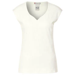 Street One Damen T-Shirt Ada Off White