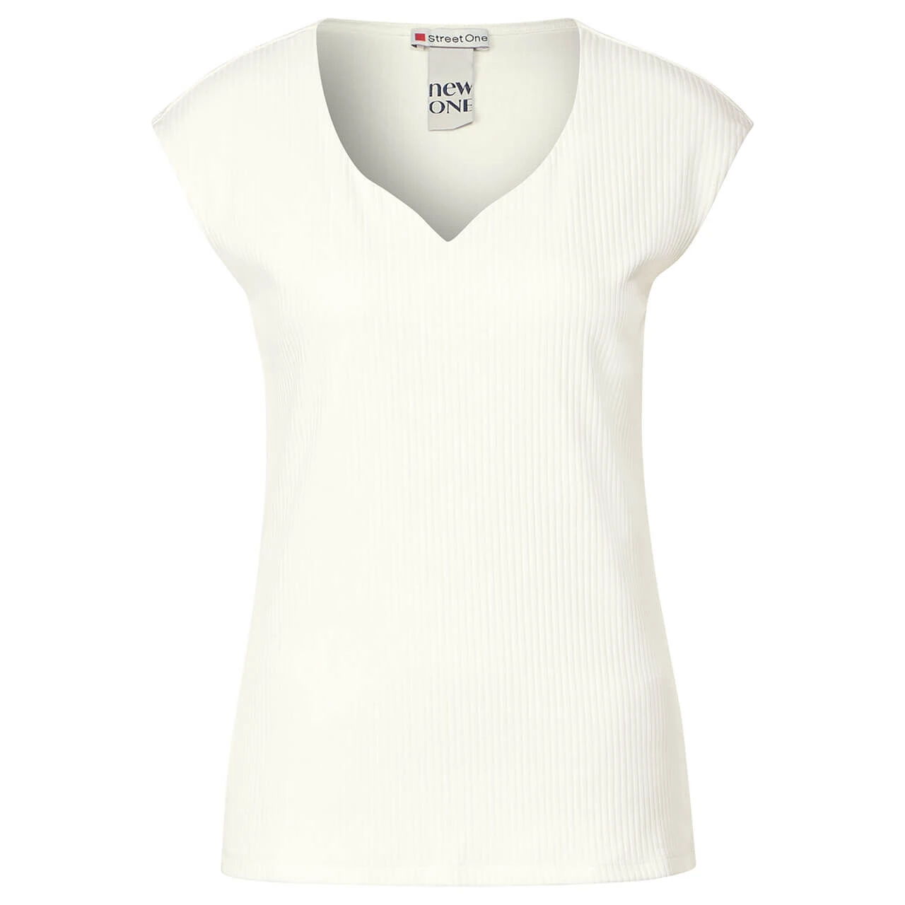 Street One Damen T-Shirt Ada Off White 3 Street One Damen T-Shirt Ada Off White