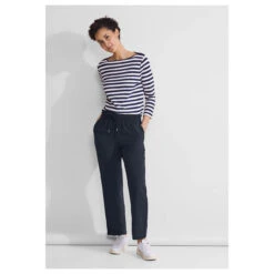 Street One Bonny Ankle Hose Deep Blue -Wellensteyn Shop street one jeans bonny viscose solid blau 11238 model