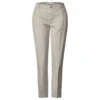Street One Damen Ankle Chinohose Dolomite Stone -Wellensteyn Shop street one jeans chino peach twill co ea beige 15525 ansicht vorne
