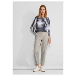 Street One Damen Ankle Chinohose Dolomite Stone 14 Street One Damen Ankle Chinohose Dolomite Stone -Wellensteyn Shop street one jeans chino peach twill co ea beige 15525 model