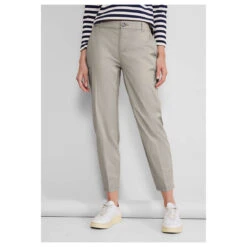 Street One Damen Ankle Chinohose Dolomite Stone 12 Street One Damen Ankle Chinohose Dolomite Stone -Wellensteyn Shop street one jeans chino peach twill co ea beige 15525 model vorne