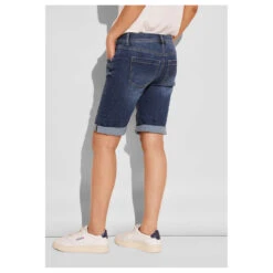 Street One Jane Jeans Bermuda Blue Washed Soft 18 Street One Jane Jeans Bermuda Blue Washed Soft -Wellensteyn Shop street one jeans jane bermuda blau 15701 model hinten