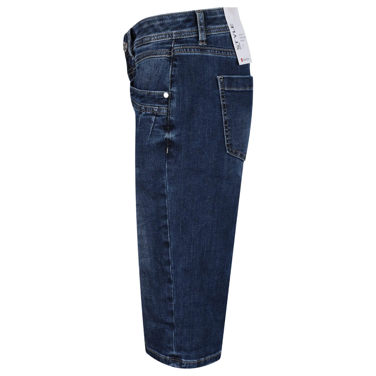 Street One Jane Jeans Bermuda Blue Washed Soft 5 Street One Jane Jeans Bermuda Blue Washed Soft – Bild 3