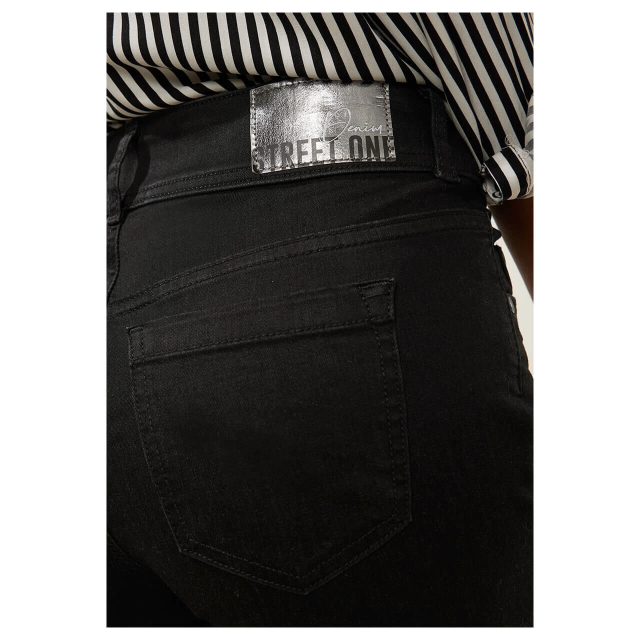 Street One York Jeans Black Rinsed 8 Street One York Jeans Black Rinsed – Bild 6