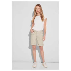 Street One Yulius Baumwoll Bermuda Clean Sand -Wellensteyn Shop street one jeans yulius bermuda beige 15526 model