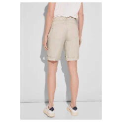 Street One Yulius Baumwoll Bermuda Clean Sand -Wellensteyn Shop street one jeans yulius bermuda beige 15526 model hinten