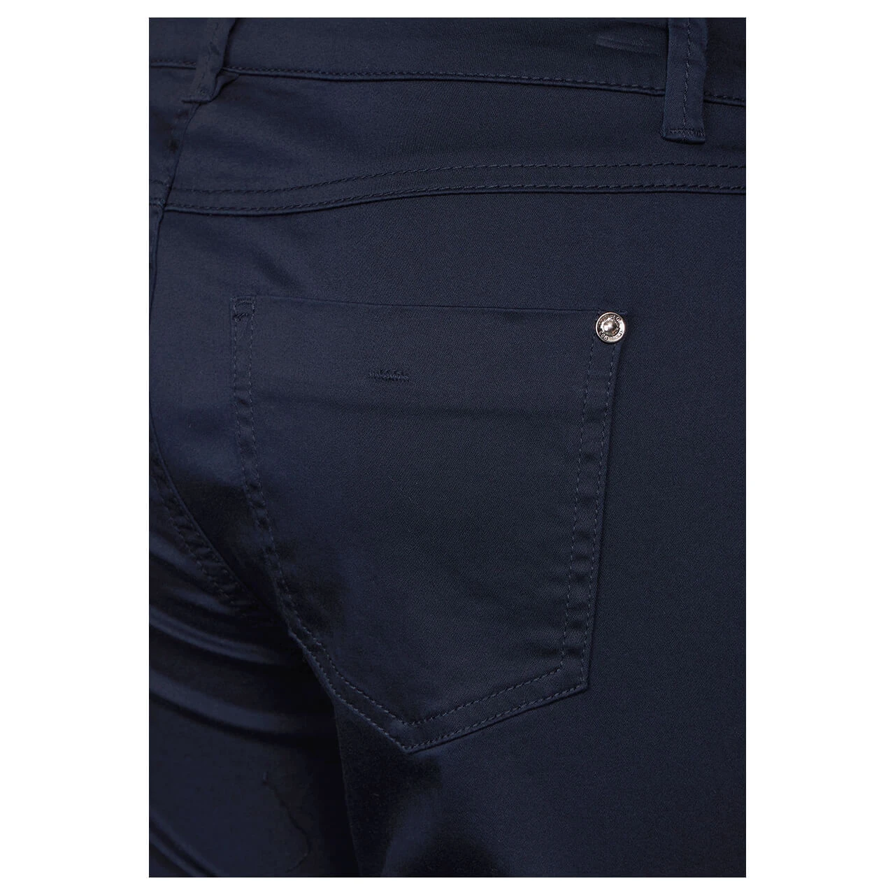 Street One Yulius Satin 7/8 Baumwollhose Deep Blue 10 Street One Yulius Satin 7/8 Baumwollhose Deep Blue – Bild 8