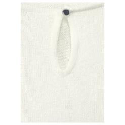 Street One Damen T-Shirt Knit Look Off White -Wellensteyn Shop street one knit look shirt weiss 10108 detail