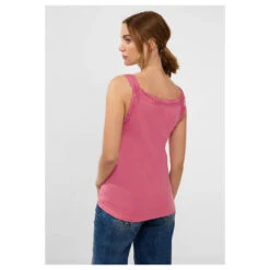 Street One Top With Lace Legend Rose 11 Street One Top With Lace Legend Rose -Wellensteyn Shop street one lace tape top rot 14963 hinten