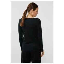 Street One Lanea Langarm Shirt Black 9 Street One Lanea Langarm Shirt Black -Wellensteyn Shop street one lanea shirt schwarz 10001 ansicht model hinten