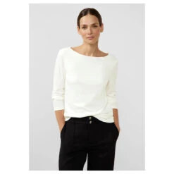Wellensteyn Shop -Wellensteyn Shop street one lanea shirt weiC39F 10108 ansicht model vorn