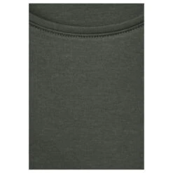 Cecil Damen T-Shirt Lena Cool Khaki -Wellensteyn Shop street one lena t shirt cool khaki 15747 detail