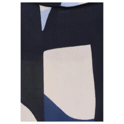 Street One Damen 3/4 Arm Shirt Evi Deep Blue Creme Print -Wellensteyn Shop street one multicolor grafic print 3 4 arm shirt blau 31238 detail