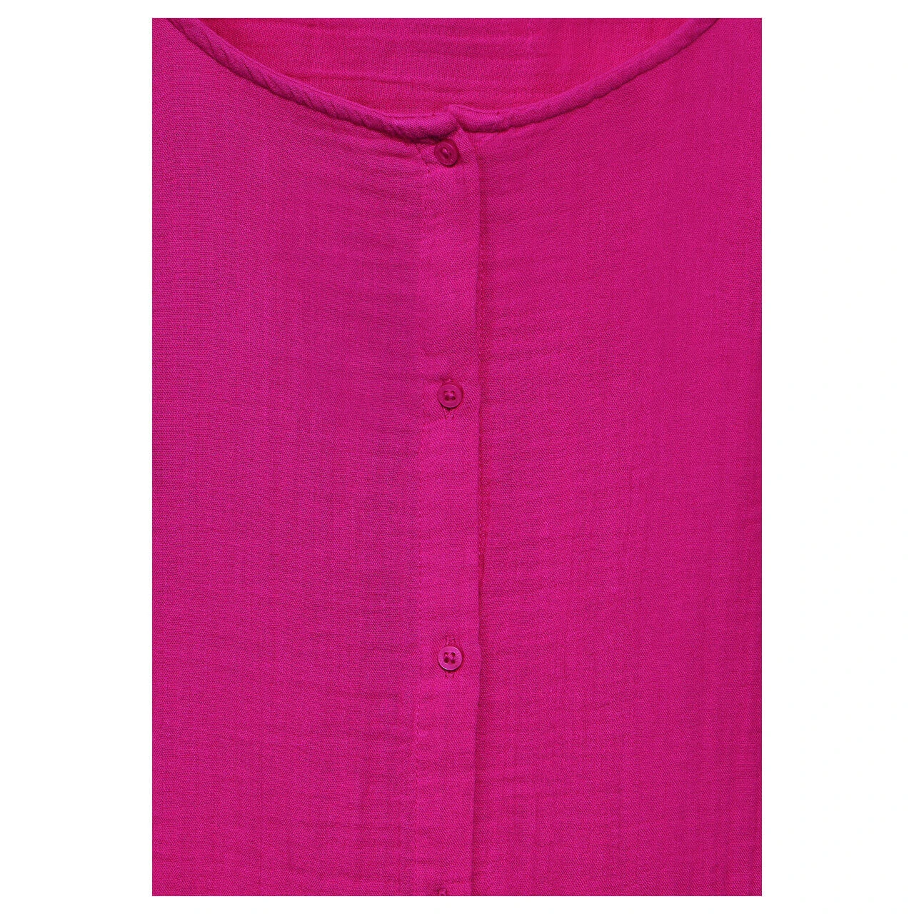 Street One Damen 3/4 Arm Bluse Musselin Buttoned Roundneck Magnolia Pink 7 Street One Damen 3/4 Arm Bluse Musselin Buttoned Roundneck Magnolia Pink – Bild 5