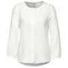 Street One Damen 3/4 Arm Bluse Musselin Buttoned Roundneck Off White 1 Street One Damen 3/4 Arm Bluse Musselin Buttoned Roundneck Off White -Wellensteyn Shop street one muslin shirt dress solid blusenkleid weiss 10108