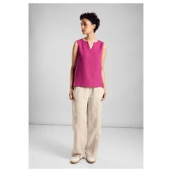 Street One Damen Top Musselin Magnolia Pink -Wellensteyn Shop street one musselin mat mix top rosa 15755 model