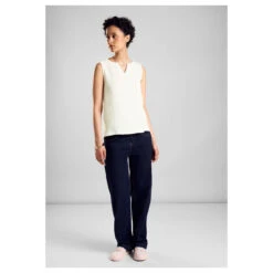 Street One Damen Top Musselin Off White 10 Street One Damen Top Musselin Off White -Wellensteyn Shop street one musselin mat mix top weiss 10108 model