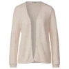 Street One Damen Strickjacke Nette Knit Smooth Sand Beige -Wellensteyn Shop street one nette summer knit shirtjacke beige 15437