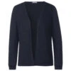 Street One Damen Strickjacke Nette Knit Deep Blue -Wellensteyn Shop street one nette summer knit shirtjacke blau 11238