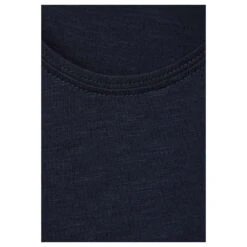 Street One Damen T-Shirt Gerda Deep Blue -Wellensteyn Shop street one new gerda t shirt blau 11238 detail