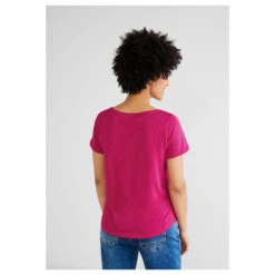 Street One Gerda T-Shirt Nu Pink 9 Street One Gerda T-Shirt Nu Pink -Wellensteyn Shop street one new gerda t shirt pink 14717 ansicht hinten
