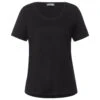 Street One Damen T-Shirt Gerda Black -Wellensteyn Shop street one new gerda t shirt schwarz 10001 28129