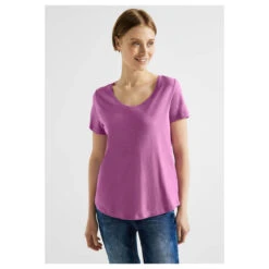 Wellensteyn Shop -Wellensteyn Shop street one new gerda t shirt violett 15141 front