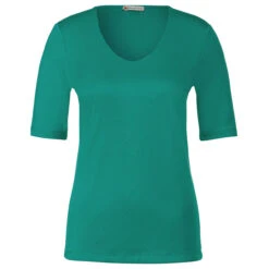 Street One Damen T-Shirt Palmira Intense Aqua