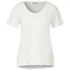 Street One Damen T-Shirt Gerda Off White -Wellensteyn Shop street one new palmira t shirt weiss 10108