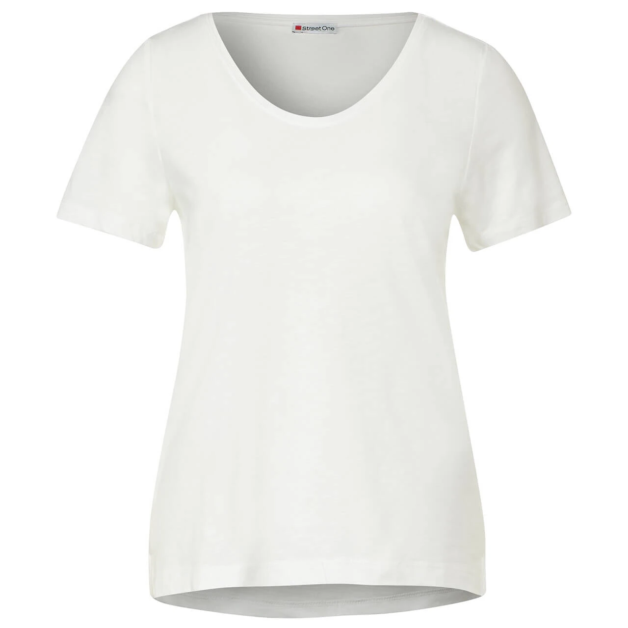 Street One Damen T-Shirt Gerda Off White 3 Street One Damen T-Shirt Gerda Off White