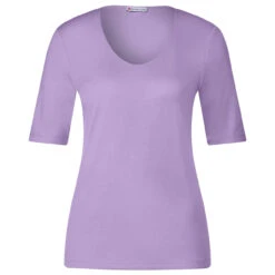 Street One Damen T-Shirt Palmira Smell Of Lavender