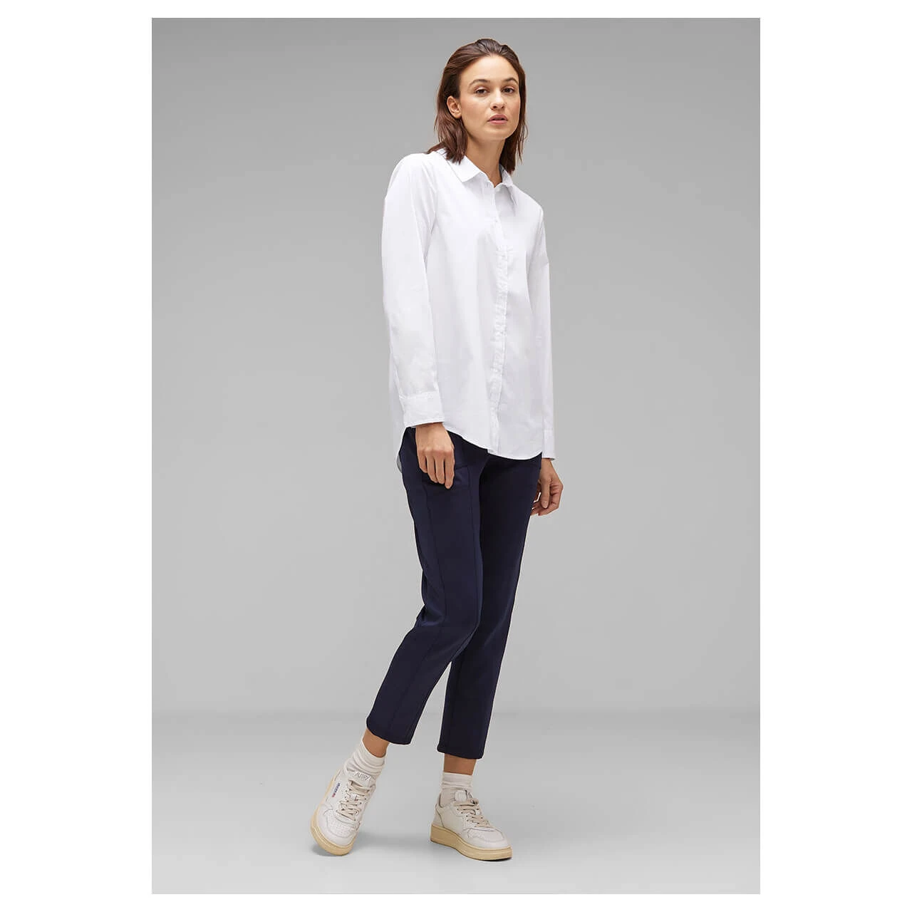 Street One Office Longblouse Damen Bluse White 6 Street One Office Longblouse Damen Bluse White – Bild 4
