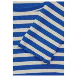 Street One Damen Langarm Shirt Rib Fresh Intense Gentle Blue -Wellensteyn Shop street one rib shirt blau 25377 detail