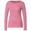 Street One Damen Langarm Shirt Rib Cozy Pink -Wellensteyn Shop street one rib shirt rosa 25378