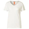 Street One V-Neck T-Shirt Off White 2 Street One V-Neck T-Shirt Off White -Wellensteyn Shop street one shirt v neck with lace weiss 10108 ansicht