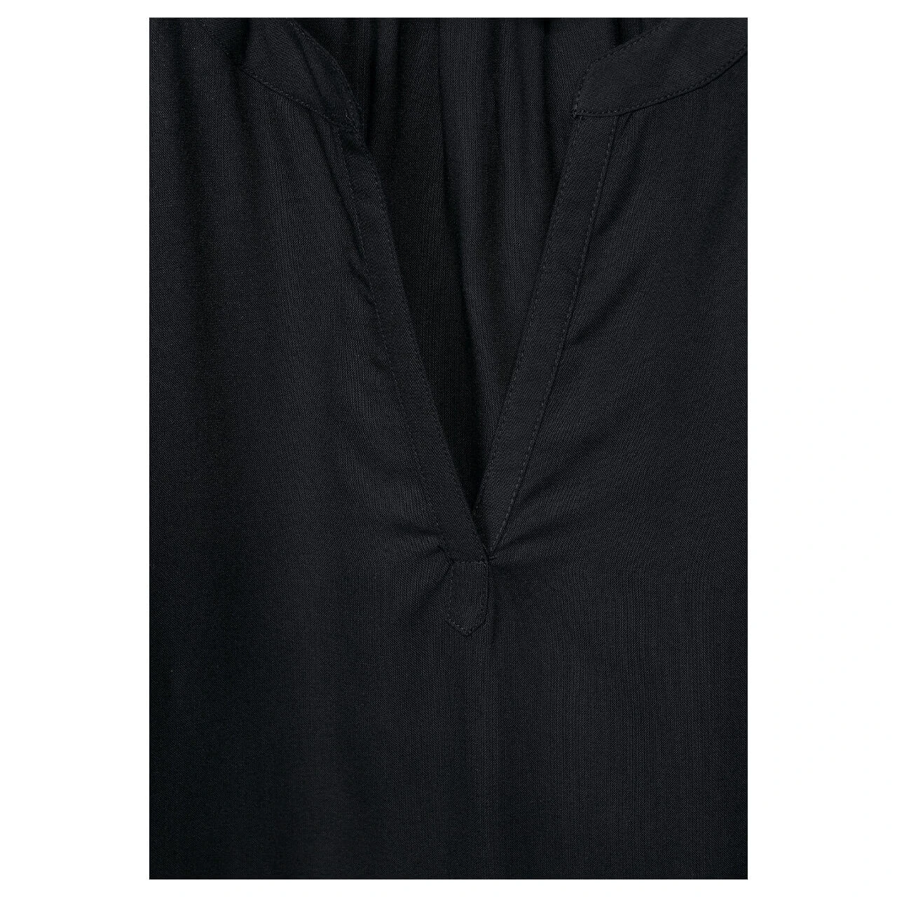Street One Damen Kurzarm Bluse Deep Black 7 Street One Damen Kurzarm Bluse Deep Black – Bild 5