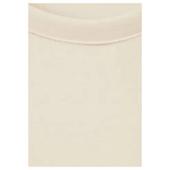 Street One Damen T-Shirt Silk Look Lucid White -Wellensteyn Shop street one silk look shirt beige 14451 detail