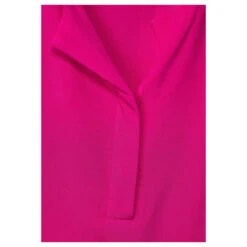 Street One Damen Kurzarm Bluse Nu Pink With Flap 11 Street One Damen Kurzarm Bluse Nu Pink With Flap -Wellensteyn Shop street one solid blouse flap placket bluse rosa 14717 detail