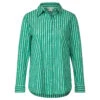 Street One Damen Langarm Bluse Striped Business Fresh Green 1 Street One Damen Langarm Bluse Striped Business Fresh Green -Wellensteyn Shop street one striped business blouse hemdbluse gruen 35376
