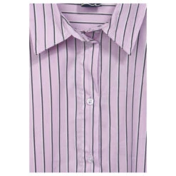 Street One Damen Langarm Bluse Striped Office Soft Pure Lilac 11 Street One Damen Langarm Bluse Striped Office Soft Pure Lilac -Wellensteyn Shop street one striped office blouse bluse rosa 35289 detail vorne