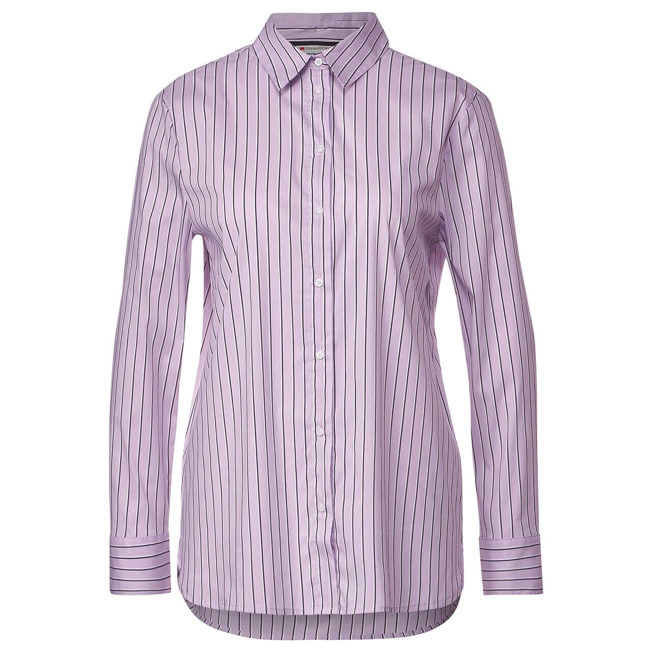 Street One Damen Langarm Bluse Striped Office Soft Pure Lilac 3 Street One Damen Langarm Bluse Striped Office Soft Pure Lilac